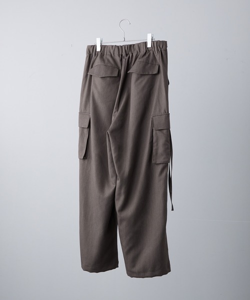 CLEL】M-47Design TR Loose Parachute Pants/M-47デザイン TR