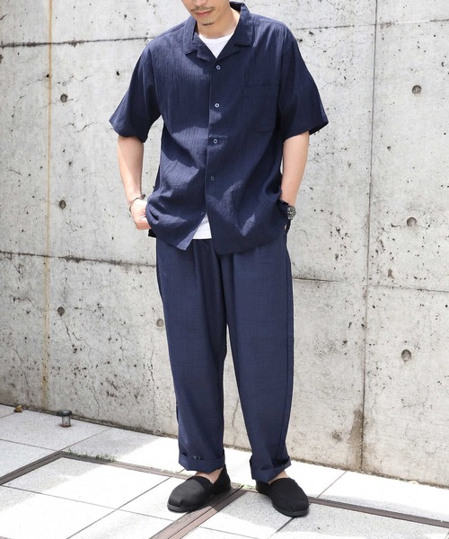 Right-on(ライトオン)の「テックリネンアンクルイージー(その他パンツ・メンズ・オフホワイト/ダークベージュ/ネイビー/オリーブ・L/M/S/XL)」の18枚目の写真