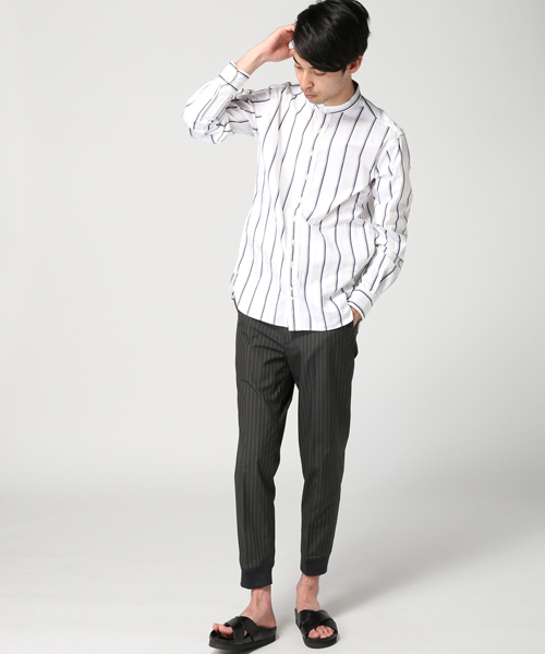 EDIFICE（エディフィス）の「◇ピンストライプ イージーリブスラックス（その他パンツ・メンズ・チャコールグレー/グレー/ネイビー・42/44/46/48）」の11枚目の写真