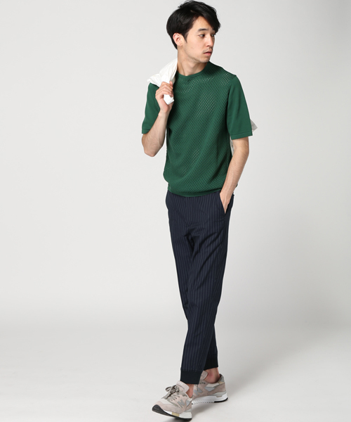 EDIFICE（エディフィス）の「◇ピンストライプ イージーリブスラックス（その他パンツ・メンズ・チャコールグレー/グレー/ネイビー・42/44/46/48）」の12枚目の写真