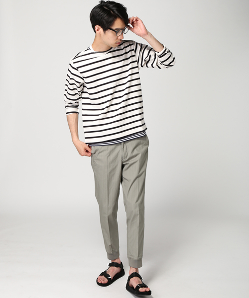 EDIFICE（エディフィス）の「◇ピンストライプ イージーリブスラックス（その他パンツ・メンズ・チャコールグレー/グレー/ネイビー・42/44/46/48）」の13枚目の写真