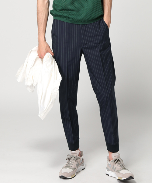 EDIFICE（エディフィス）の「◇ピンストライプ イージーリブスラックス（その他パンツ・メンズ・チャコールグレー/グレー/ネイビー・42/44/46/48）」の20枚目の写真