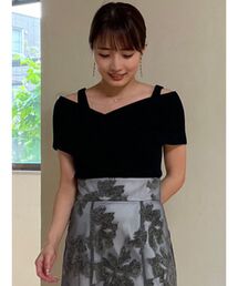 LAGUNAMOON | クロスリブニットプルオーバー(ニット/セーター)