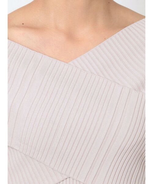 LAGUNAMOON（ラグナムーン）の「クロスリブニットプルオーバー（ニット/セーター・レディース・ブラック/ベージュ/ミント・FREE）」の19枚目の写真