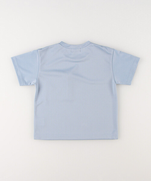 COMME CA ISM(コムサイズム)の「ビッグポケット 半袖Tシャツ(Tシャツ/カットソー・キッズ・サックスブルー/ホワイト・110cm/120cm/130cm/140cm/150cm)」の3枚目の写真