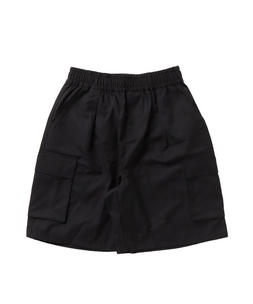 SIERRA DESIGNS（シェラデザイン）の「SIERRA DESIGNS / シエラデザインズ 別注 コラボ オーバーサイズ ミリタリー ハーフ カーゴパンツ（カーゴパンツ・メンズ・カーキ/ブラック・LARGE/MEDIUM）」の2枚目の写真