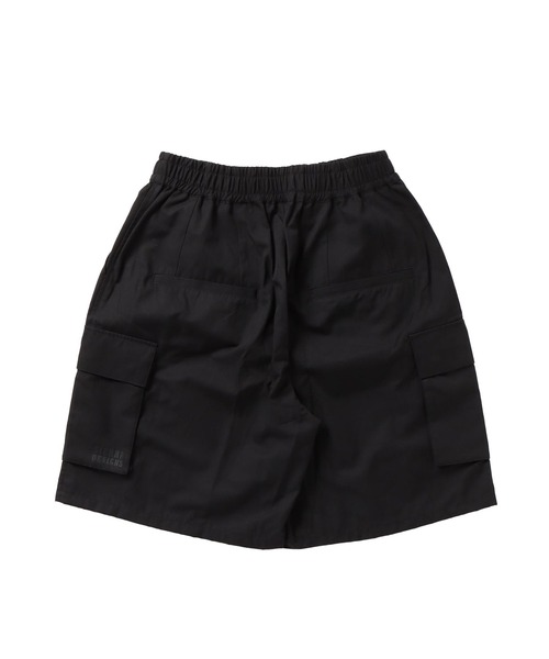 SIERRA DESIGNS（シェラデザイン）の「SIERRA DESIGNS / シエラデザインズ 別注 コラボ オーバーサイズ ミリタリー ハーフ カーゴパンツ（カーゴパンツ・メンズ・カーキ/ブラック・LARGE/MEDIUM）」の4枚目の写真