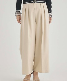 fifth | 【サイズ展開あり】ハイウエストスラックスパンツ《U150サイズ登場！》(スラックス)