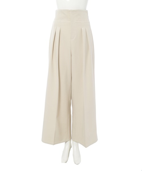 fifth（フィフス）の「【サイズ展開あり】ハイウエストスラックスパンツ《U150サイズ登場！》（スラックス・レディース・アイボリー/ブラック/ピンク/グリーン/ベージュ/ネイビー/ライトグレー・S/M/XS/L）」の11枚目の写真