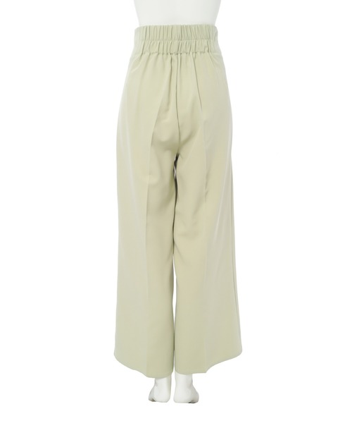 fifth（フィフス）の「【サイズ展開あり】ハイウエストスラックスパンツ《U150サイズ登場！》（スラックス・レディース・アイボリー/ブラック/ピンク/グリーン/ベージュ/ネイビー/ライトグレー・S/M/XS/L）」の16枚目の写真