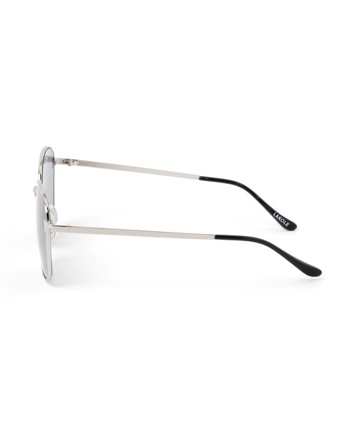 LAKOLE（ラコレ）の「スクエアメタルフレームサングラス / 972835（サングラス・メンズ・その他4/ブラック・FREE）」の4枚目の写真