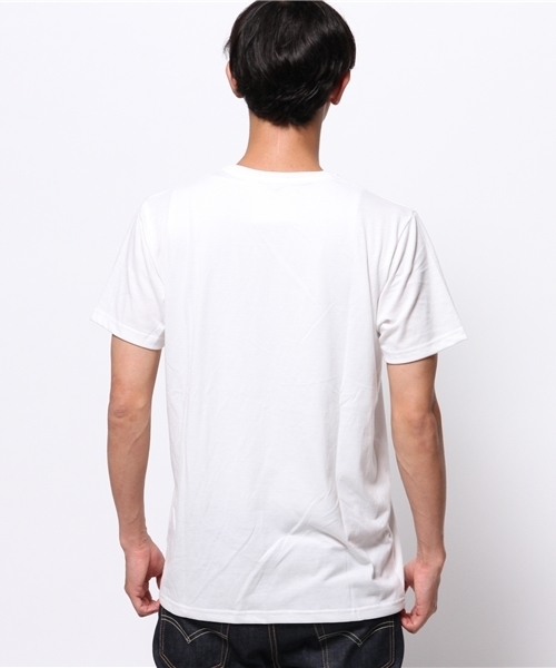 WEGO（ウィゴー）の「WEGO/メッセージTシャツ（Tシャツ/カットソー・メンズ・ホワイト/ブラック・MEDIUM/LARGE）」の5枚目の写真