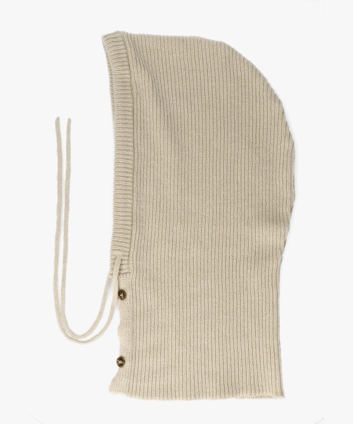 milsa（ミルサ）の「milsa  ニット バラクラバ（ニットキャップ/ビーニー・レディース・ホワイト/ブラック/グレー・FREE）」の18枚目の写真