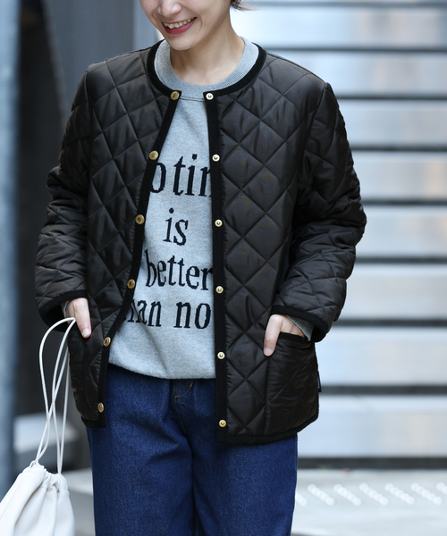 23AW＊美品 トラディショナルウェザーウェア【別注】ARKLEY ジレ ベスト ARKLEY VEST アークリー ベスト｜ブラック｜ウィメンズ｜ベスト