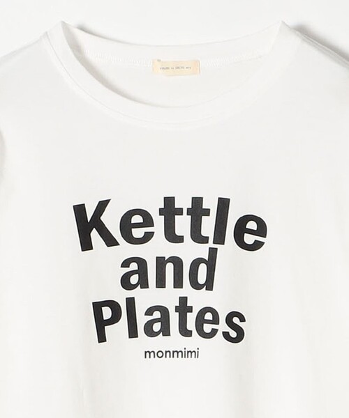 monmimi（モンミミ）の「【SHIPS any別注】monmimi〈洗濯機可能〉ロゴ プリント ロンTEE 23AW（Tシャツ/カットソー・レディース・ピンク/ホワイト/チャコールグレー・ONE SIZE）」の15枚目の写真
