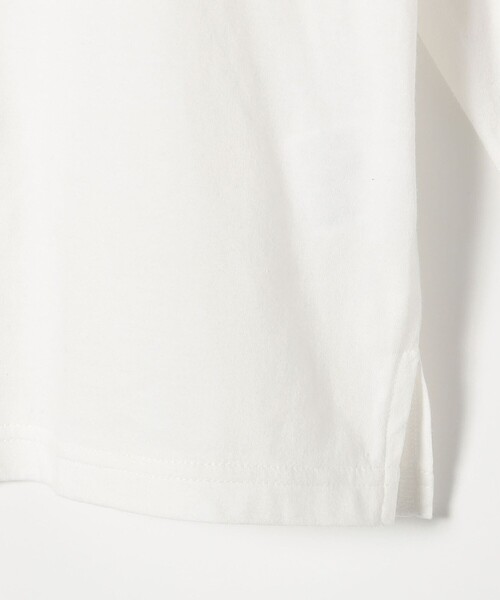 monmimi（モンミミ）の「【SHIPS any別注】monmimi〈洗濯機可能〉ロゴ プリント ロンTEE 23AW（Tシャツ/カットソー・レディース・ピンク/ホワイト/チャコールグレー・ONE SIZE）」の16枚目の写真