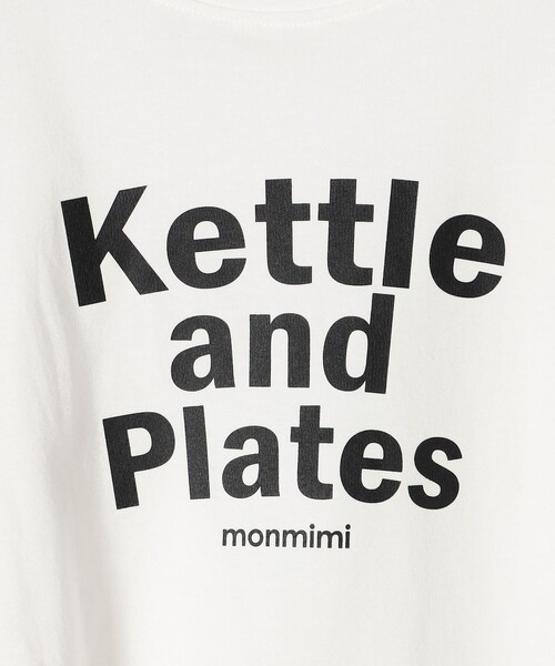 monmimi（モンミミ）の「【SHIPS any別注】monmimi〈洗濯機可能〉ロゴ プリント ロンTEE 23AW（Tシャツ/カットソー・レディース・ピンク/ホワイト/チャコールグレー・ONE SIZE）」の19枚目の写真