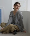 ENC(エンク)のshaggy knit cardigan / シャギーニットカーディガン