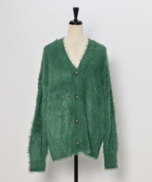 ジャケット・アウター Eaphi SHAGGY KNIT CARDIGAN SHAGGY KNIT CARDIGAN - Eaphi
