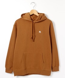 LOGOS park | 【LOGOS Park/ロゴスパーク】ワンポイント刺繍ロゴ裏起毛プルオーバーパーカー(パーカー)