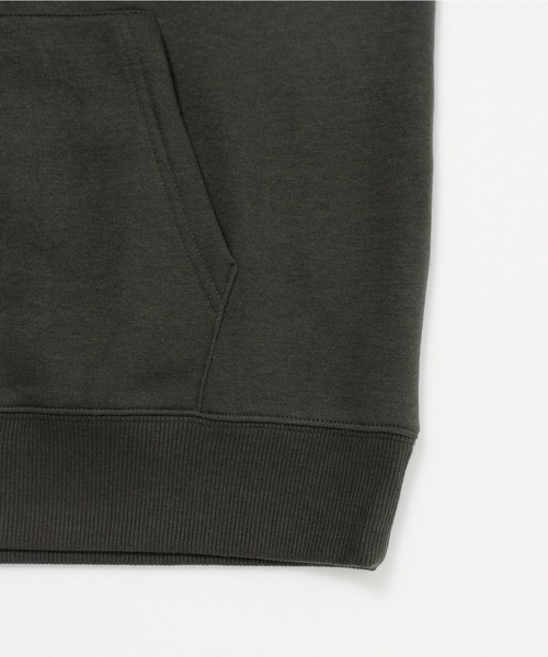 LOGOS park（ロゴスパーク）の「【LOGOS Park/ロゴスパーク】ワンポイント刺繍ロゴ裏起毛プルオーバーパーカー（パーカー・レディース・グレイッシュベージュ/ブラック/マスタード/カーキ・M/L）」の11枚目の写真