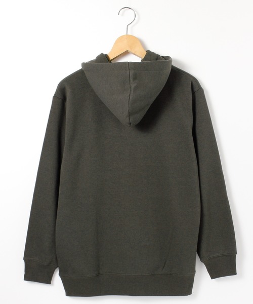 LOGOS park（ロゴスパーク）の「【LOGOS Park/ロゴスパーク】ワンポイント刺繍ロゴ裏起毛プルオーバーパーカー（パーカー・レディース・グレイッシュベージュ/ブラック/マスタード/カーキ・M/L）」の13枚目の写真