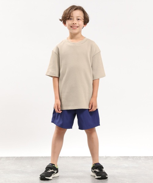 GLOBAL WORK Smile Seed Store（グローバルワーク スマイルシードストア）の「ワッフルＴシャツ半袖/キッズ/183146（Tシャツ/カットソー・キッズ・ベージュ/チャコール/ライトカーキ・120cm/100cm/130cm/110cm/140cm/150cm）」の13枚目の写真