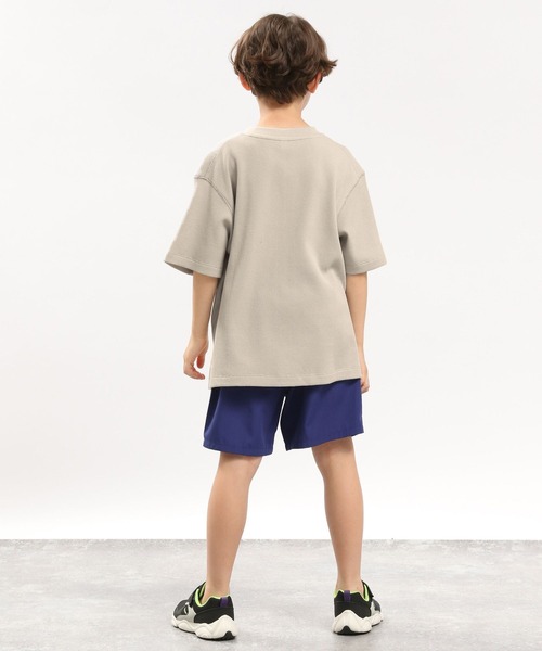 GLOBAL WORK Smile Seed Store（グローバルワーク スマイルシードストア）の「ワッフルＴシャツ半袖/キッズ/183146（Tシャツ/カットソー・キッズ・ベージュ/チャコール/ライトカーキ・120cm/100cm/130cm/110cm/140cm/150cm）」の17枚目の写真