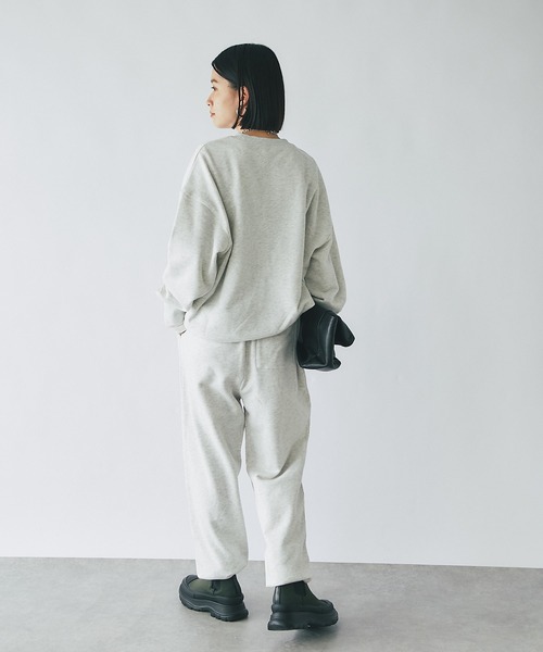 RIVE DROITE（リヴドロワ）の「MONN.:. (モン)/スウェットパンツ（スウェットパンツ・レディース・グレー/ネイビー・FREE）」の7枚目の写真