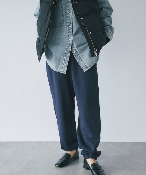 RIVE DROITE（リヴドロワ）の「MONN.:. (モン)/スウェットパンツ（スウェットパンツ・レディース・グレー/ネイビー・FREE）」の19枚目の写真