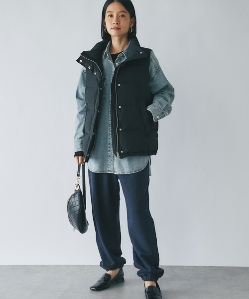 RIVE DROITE（リヴドロワ）の「MONN.:. (モン)/スウェットパンツ（スウェットパンツ・レディース・グレー/ネイビー・FREE）」の13枚目の写真