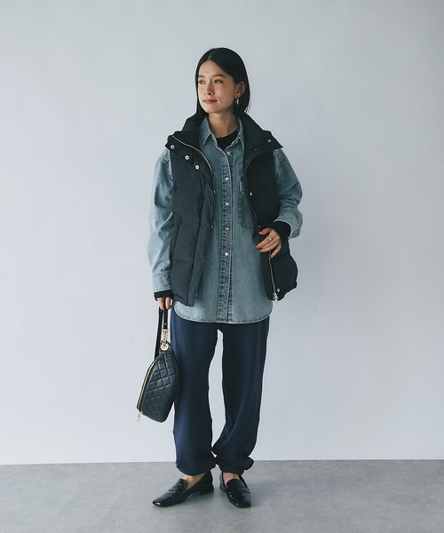 RIVE DROITE（リヴドロワ）の「MONN.:. (モン)/スウェットパンツ（スウェットパンツ・レディース・グレー/ネイビー・FREE）」の14枚目の写真