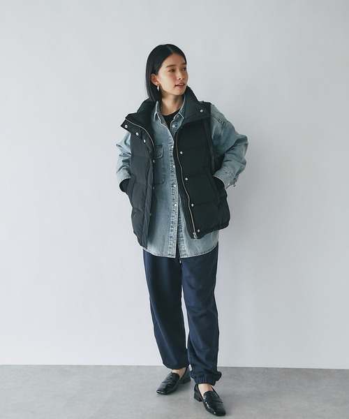 RIVE DROITE（リヴドロワ）の「MONN.:. (モン)/スウェットパンツ（スウェットパンツ・レディース・グレー/ネイビー・FREE）」の15枚目の写真