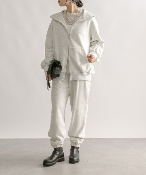 RIVE DROITE（リヴドロワ）の「MONN.:. (モン)/スウェットパンツ（スウェットパンツ・レディース・グレー/ネイビー・FREE）」の21枚目の写真