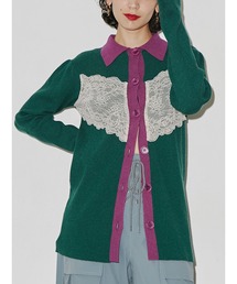 jouetie | レースドッキングカーデ(カーディガン/ボレロ)