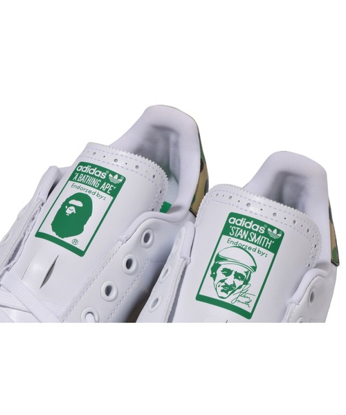BAPE X ADIDAS GOLF STAN SMITH G BAPE L（スニーカー）｜A