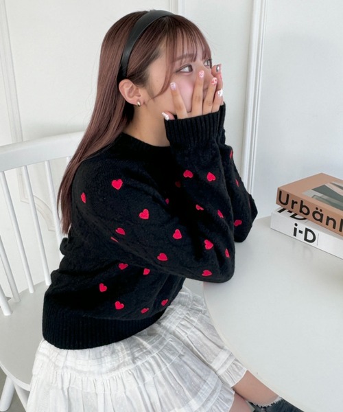 トップス L'AppartementS/S Knit PULLOVER トップス L'AppartementS/S Knit PULLOVER L´AppartementS/S Knit Pullover