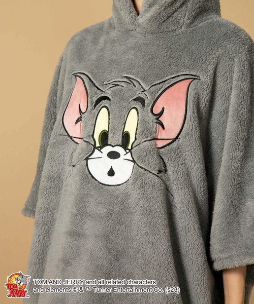 Tom＆Jerry（トムアンドジェリー）の「【TOM and JERRY/トムとジェリー】ボアパーカー（パーカー・レディース・グレー/ブラウン・FREE）」の19枚目の写真