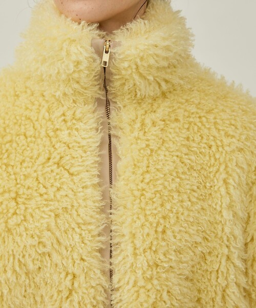 新品同様✩サガミンク✩ファーコート✩太いお袖✩艷やか柔らか✩綺麗✩ネーム無し THINGS THAT MATTER/(シングス ザット マター)】CRIMPED FUR CROPPED