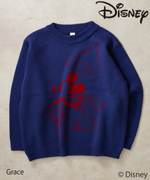 Disney | 【Disney / ディズニー】ダブルジャガードニット / relume(ニット/セーター)