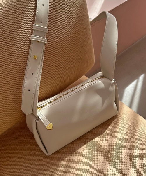 セール】ソフトフェイクレザーショルダーバッグ BA-204（ショルダー