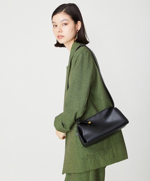 ORiental TRaffic（オリエンタルトラフィック）の「ソフトフェイクレザーショルダーバッグ BA-204（ショルダーバッグ・レディース・ブラック/イエロー/アイボリー/ブルー・ﾌﾘ-）」の20枚目の写真