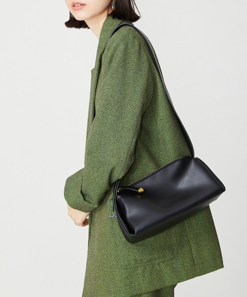 ORiental TRaffic（オリエンタルトラフィック）の「ソフトフェイクレザーショルダーバッグ BA-204（ショルダーバッグ・レディース・ブラック/イエロー/アイボリー/ブルー・ﾌﾘ-）」の21枚目の写真