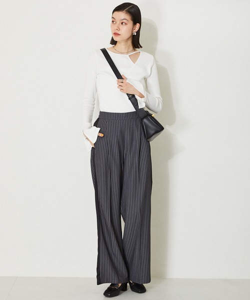 ORiental TRaffic（オリエンタルトラフィック）の「ソフトフェイクレザーショルダーバッグ BA-204（ショルダーバッグ・レディース・ブラック/イエロー/アイボリー/ブルー・ﾌﾘ-）」の22枚目の写真