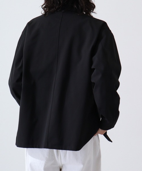 URBAN SQUARE(アーバンスクエア)の「URBAN SQUARE エアリーダンボール カバーオールジャケット(カバーオール・メンズ・カーキ/ネイビー/モカ/ブラック・L/LL/M)」の11枚目の写真