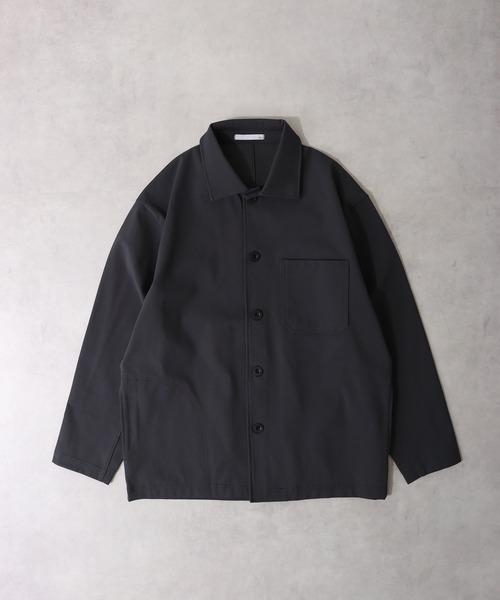 URBAN SQUARE(アーバンスクエア)の「URBAN SQUARE エアリーダンボール カバーオールジャケット(カバーオール・メンズ・カーキ/ネイビー/モカ/ブラック・L/LL/M)」の6枚目の写真