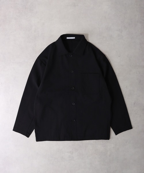 URBAN SQUARE(アーバンスクエア)の「URBAN SQUARE エアリーダンボール カバーオールジャケット(カバーオール・メンズ・カーキ/ネイビー/モカ/ブラック・L/LL/M)」の5枚目の写真