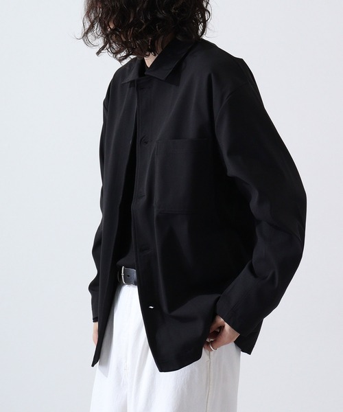 URBAN SQUARE(アーバンスクエア)の「URBAN SQUARE エアリーダンボール カバーオールジャケット(カバーオール・メンズ・カーキ/ネイビー/モカ/ブラック・L/LL/M)」の10枚目の写真
