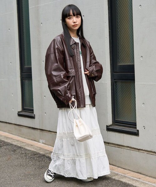 FREAK'S STORE（フリークスストア）の「フェイクレザーブルゾン