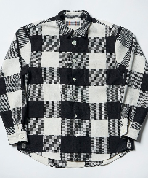 JACKSON MATISSE(ジャクソンマティス)の「【JACKSON MATISSE/ジャクソンマティス】Big-block Check Shirt ブロックチェックシャツ(シャツ/ブラウス・メンズ・ホワイト/ベージュ・MEDIUM/LARGE)」の1枚目の写真